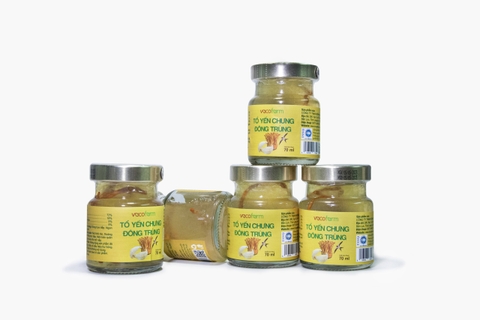 TỔ YẾN CHƯNG ĐÔNG TRÙNG HẠ THẢO (Lọ 70ml)