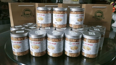 RUỐC LỢN SẠCH ( hộp 200 g)