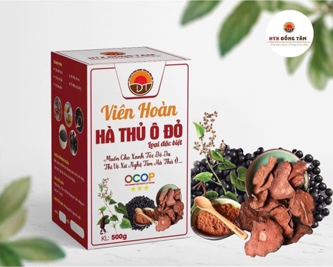HÀ THỦ Ô ĐỎ- ĐỒNG TÂM (500g)