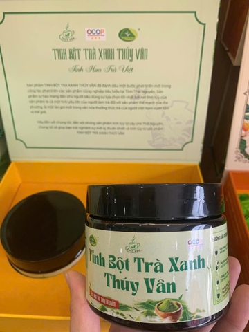 TINH BỘT TRÀ XANH THUÝ VÂN (100g)