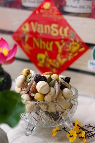 BÁNH HẠT MACCA MIX HẠT DINH DƯỠNG (Túi 500g)