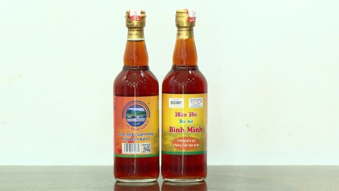 NƯỚC MẮM NAM Ô - MẮM NHĨ BÌNH MINH (Hộp 2 chai x 525ml)