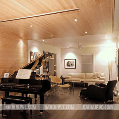 Thi công trần nhựa nano phẳng TN14