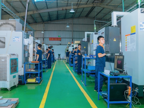 Khu vực phay CNC