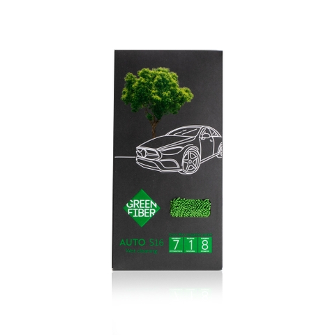 Khăn lau dọn ướt cho xe ô tô Green Fiber AUTO S16, màu xám