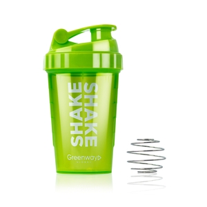 SHAKE shaker for easy mixing of cocktails, green, 500 ml