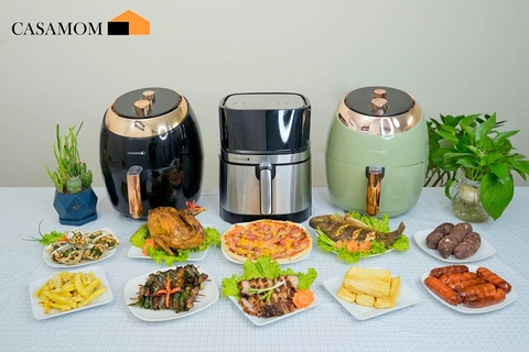 BST nồi chiên không dầu Casamom Hàn Quốc