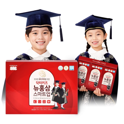 Hồng sâm 6 năm tuổi Ba Con Gấu Hàn Quốc giúp bé thông minh hơn