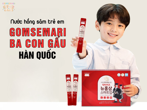 Nước hồng sâm cho trẻ em - Lợi hay hại?