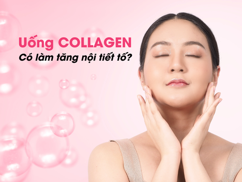 Uống collagen có bị thay đổi nội tiết tố?