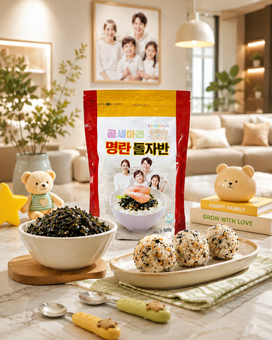 RONG BIỂN 3 CON GẤU GOMSEMARI - túi 500g - tặng cặp lồng lớn