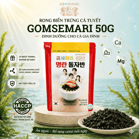 RONG BIỂN 3 CON GẤU GOMSEMARI - túi 50g