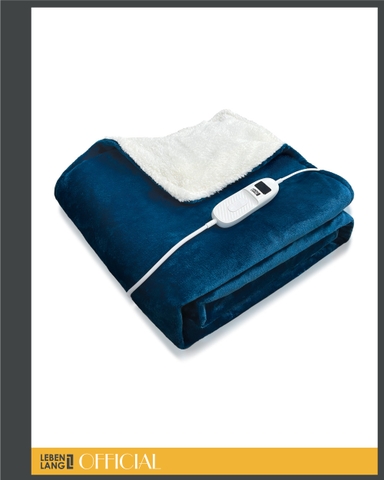 LBL0478 - Chăn điện Lebenlang chất liệu lông nhân tạo kích thước 1m8 x 2m