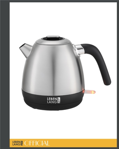 LBES3938 - Ấm siêu tốc, ấm đun nước inox Lebenlang dung tích 1200ml