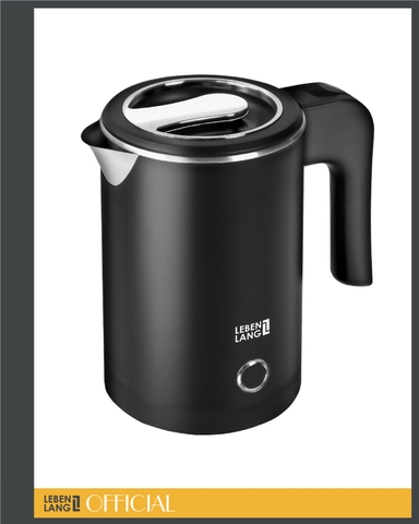 LBL2319 - Ấm siêu tốc inox nhỏ gọn Lebenlang LBL2319  dung tích 500ml