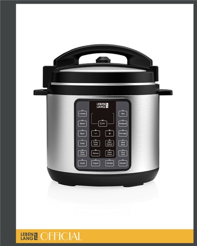 LBEE0908 - Nồi áp suất điện tử đa năng LEBENLANG 1000W 6000ml