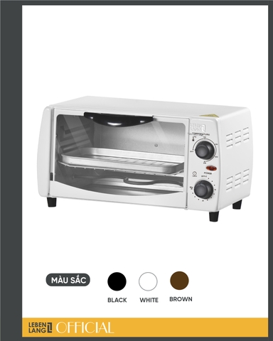 LBMT8683 - Lò nướng mini đa năng LEBENLANG 800W 12L