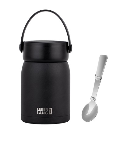 LBL3038 - Hộp giữ nhiệt inox kèm thìa Lebenlang 700ml