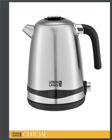 LBE2662 - Ấm siêu tốc, ấm đun nước inox LEBENLANG dung tích 1700ml