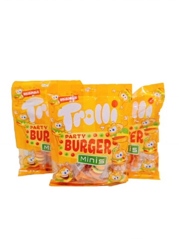 Kẹo Dẻo Trolli Mini Burger 90g