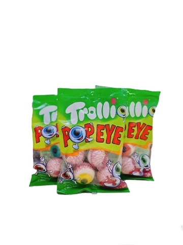 Kẹo dẻo hình con mắt Trolli Popeye Đức (4 viên)