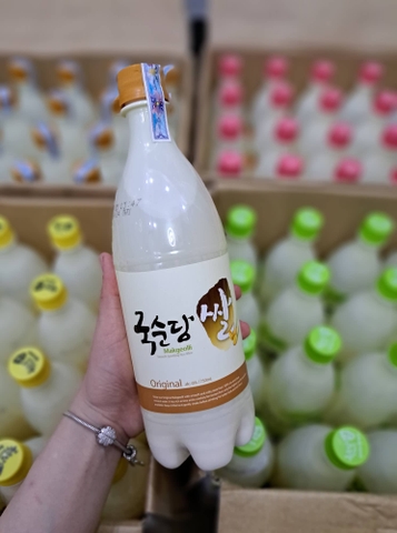 Rượu gạo Hàn Quốc Makgeolli 750ml vị truyền thống