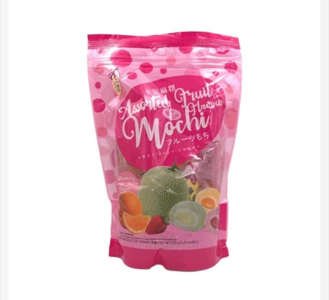 Bánh Mochi hoa quả tổng hợp Yuki Love Assorted Fruit Flavour Mochi 120g