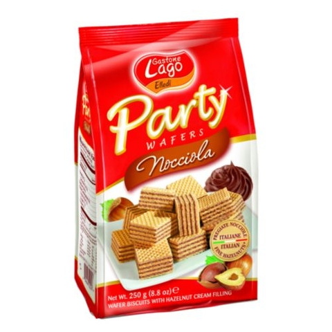 Bánh xốp Party Wafers 250g(Nocciola )