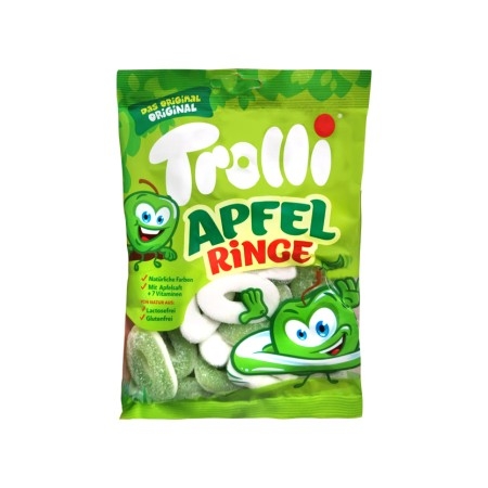 Kẹo dẻo Trolli Apfel ringe 150g