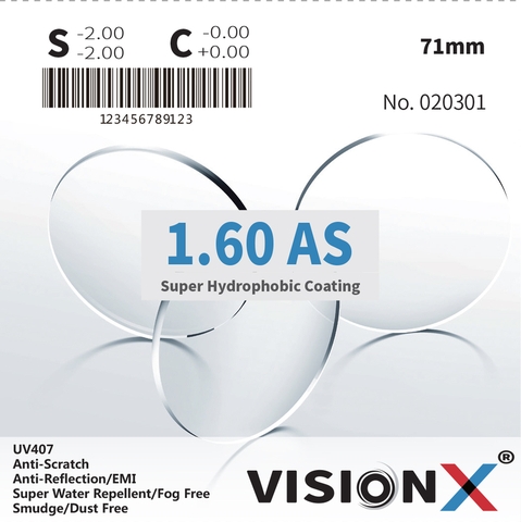 VisionX 1.6AS UV407