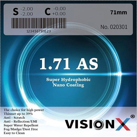VisionX 1.71AS Nano Croating