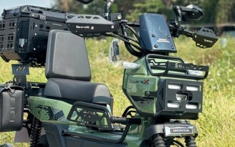 Honda Square X125: Mẫu xe tay ga “hình vuông” gây chú ý với loạt hình ảnh chi tiết và thiết kế độc đáo