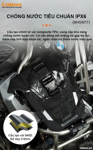 TÚI BÊN PHỤ LOBOO CHỐNG NƯỚC BH11 (CÁI)