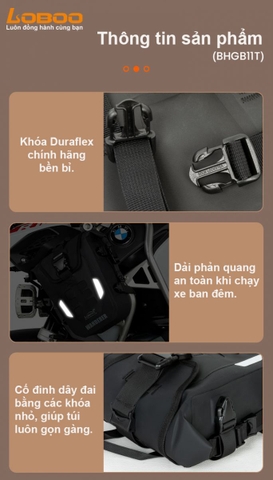 TÚI BÊN PHỤ LOBOO CHỐNG NƯỚC BH11 (CÁI)