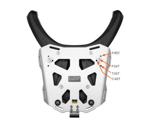 ĐẾ THÙNG LOBOO HONDA ADV 350