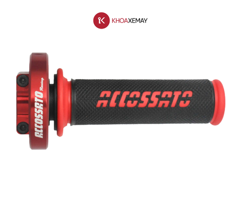 CÙM TĂNG TỐC CNC ACCOSSATO - ĐỎ