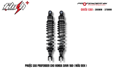 PHUỘC PROFENDER FLASH SERIES PLUS - NMAX (MÀU ĐEN)