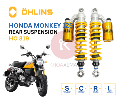 PHUỘC OHLINS HO819 - MONKEY 125