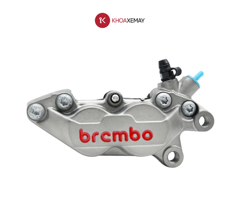 HEO THẮNG BREMBO 4 PISTON (Phải/Xám)