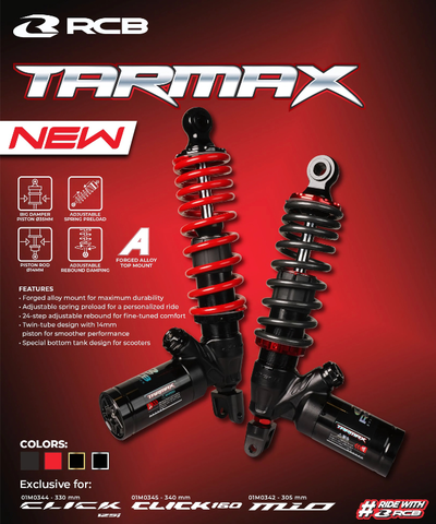 PHUỘC RCB TARMAX VARIO150 330MM