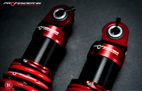 PHUỘC PROFENDER FLASH SERIES - LAMBRETTA X300 (MÀU ĐỎ)