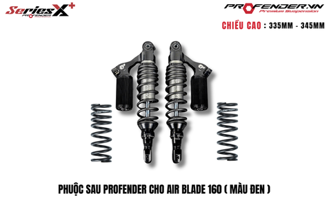 PHUỘC PROFENDER X SERIES PLUS - AIRBLADE (MÀU ĐEN)