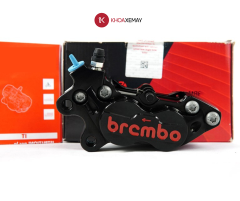 HEO THẮNG BREMBO BILLET 4 PISTON (Trái/Đen)