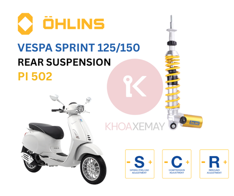 PHUỘC SAU OHLINS VESPA SPRINT 125/150 - PI502