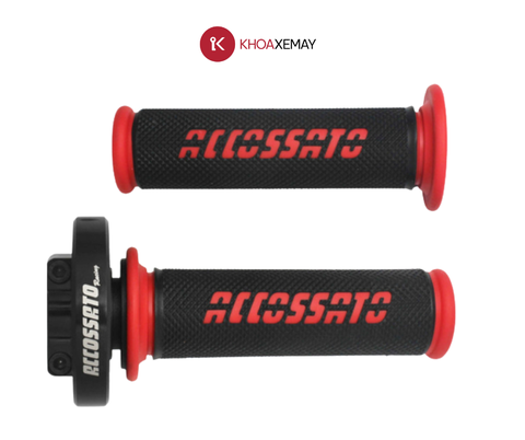 CÙM TĂNG TỐC CNC ACCOSSATO - ĐEN