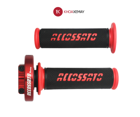 CÙM TĂNG TỐC CNC ACCOSSATO - ĐỎ