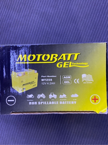 BÌNH ĐIỆN MOTOBATT GEL MTZ5S