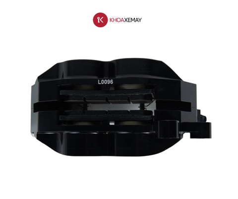 HEO THẮNG ACCOSSATO BILLET 4 PISTON ĐEN - TRÁI