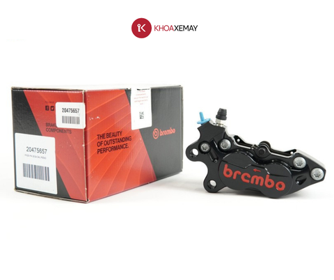 HEO THẮNG BREMBO BILLET 4 PISTON (Trái/Đen)