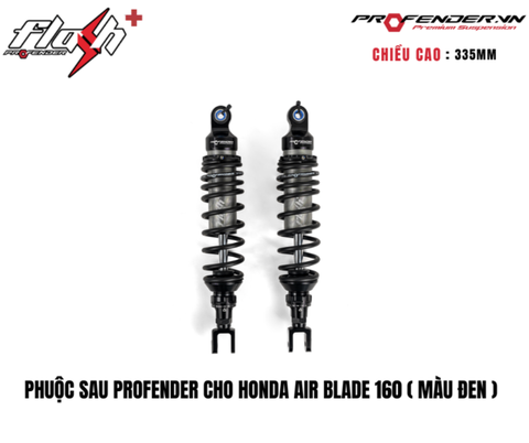 PHUỘC PROFENDER FLASH SERIES PLUS - AIR BLADE 335MM (MÀU ĐEN)